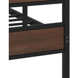 vidaXL Posteljni okvir brez vzmetnice z vzglavjem/vznožjem 140x190 cm | Shoptok.si