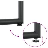  Vrtni set za objed 9 pcs Crna Čelik | shoptok.hr