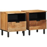  Noćni ormarići 2 kom 40x33x46 cm Masivno drvo akacije | shoptok.hr