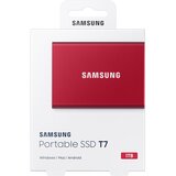 Samsung Portable SSD T7 1TB red MU-PC1T0R/WW | shoptok.hr