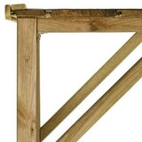 vidaXL Vrtno spremište za drva i alat od borovine 253 x 80 x 170 cm | shoptok.hr
