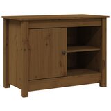 Furnova TV omarica medeno rjava 70x36,5x52 cm trdna borovina, (21924192) | Shoptok.si