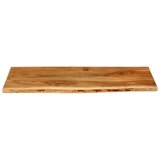 vidaXL Površina za kopalniško toaletno mizo trdna akacija 118x55x2,5cm | Shoptok.si