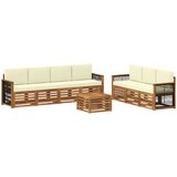  Setovi sofa 8 kom. Čvrsto drvo akacije | shoptok.hr