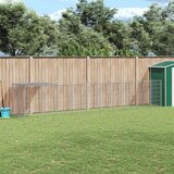 Kavez za pse srebrni 6,05 m² čelični | shoptok.hr