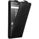 Cadorabo Ohišje, združljivo z Sony Xperia Z5 v nočna črna - Zaščitni ovitek v obliki flipa z magnetnim zapiranjem, (20559034) | Shoptok.si