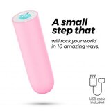 Crushious Mini vibrator Quackers roza Cene