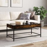  Stolić s beskonačnim LED svjetlima boja hrasta 90x50x41 cm | shoptok.hr