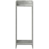  Stalak za biljke s policom Betonsko Siva 30 x 30 x 80 cm | shoptok.hr