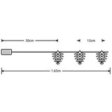  led svetleći niz "šišarke" 1.35m ML-C3012 | ePonuda.com
