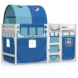  The living store otroški pograd s tunelom moder 80x200 cm trdna borovina - otroški pograd, (21498895) | Shoptok.si