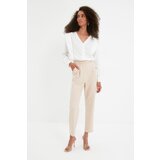 Trendyol beige cigarette trousers | ePonuda.com