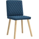  Blagovaonske stolice od tkanine 6 kom plave | shoptok.hr