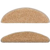  Tepisi za stepenice 15 kom krem 56 x 17 x 3 cm | shoptok.hr
