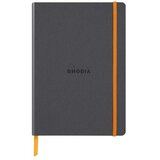  Notes A5, Rhodiarama soft, s gumicom, diktando crte, titan Cijene