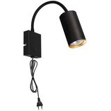  Brilagi - Fleksibilna zidna lampa SELE 1xGU10/30W/230V crna/zlatna | Eponuda.com