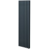 Monster ovalni stebričasti radiator – 1800 mm x 480 mm – antracitno siva, (21569928) | Shoptok.si