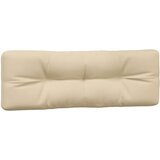  Jastuci za palete 2 kom bež od tkanine 120 x 80 x 12 cm | Shoptok.si