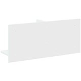  Stenska omarica 70x16,5x30 cm bela inženirski les | Shoptok.si