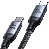 Joyroom Polnilni kabel serije Speedy (SA21-1T2) - Type-C do 2x USB-C - hitro polnjenje - 100 W - 150 cm - črn | Shoptok.si