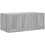  Stolić za kavu sa staklenim vratima boja hrasta 102x50x42 cm | shoptok.hr