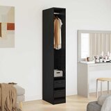 Ormarić Crni hrast 50 x 30 x 200 cm Konstruirano drvo | shoptok.hr
