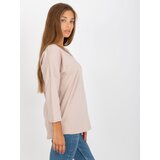 RUE PARIS Blouse-RV-BZ-8050.04-beige | Shoptok.si