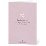  Voščilnica iz semenskega papirja "Danke, dass du mir beim Wachsen geholfen hast" - 1 k. | Shoptok.si