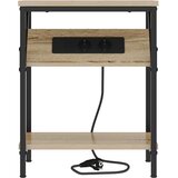  Noćni ormar Sonoma hrast 38 x 30 x 48 cm Konstruirano drvo | shoptok.hr