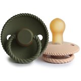 FRIGG® Rope Size 1:0-6 months duda Croissant/Olive 2 kos | Shoptok.si