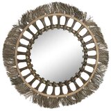  Zidno ogledalo Home ESPRIT Prirodno Tropsko 60 x 2 5 x 60 cm | shoptok.hr