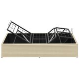  Električni podesivi okvir kreveta Krem 200 x 70 x 33 5 cm Čelik - Krem 70 x 200 cm | shoptok.hr