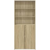  Visoka komoda boja hrasta sonome 80 x 42,5 x 185 cm drvena | Eponuda.com