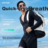  Watertime Muška majica za kupanje, Dugi rukav, Crna Cene