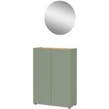 Germania Svijetlo zeleni set za hodnik u dekoru hrasta 74x200x33 cm Alviano – | shoptok.hr