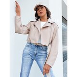 DStreet Kurtka damska skórzana BADEN beżowa | Shoptok.si