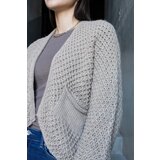 UR/CEO Grey open front cardigan Nira | Eponuda.ba