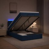  od pjene s madracem i LED-om Plava 120 x 190 cm Tkanina | shoptok.hr