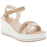 Queen Helena Sandali & Odprti čevlji X32219 Bež | Shoptok.si