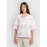 Yarn Dye Stripe Rugby Polo majica sea salt