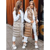 DStreet Kamizelka pikowana damska GANTINI kamelowa | ePonuda.com