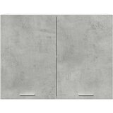 vidaXL Viseći ormarić boja betona 80x31x60 cm od konstruiranog drva | shoptok.hr
