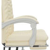  Pisarniški stol krem umetno usnje, (20669396) | Shoptok.si