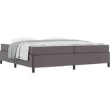  Okvir kreveta s madracem Siva 200 x 200 cm Umjetna koža | shoptok.hr