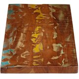  Ploča za stol 120x20x3,8 cm pravokutna masivno obnovljeno drvo | shoptok.hr