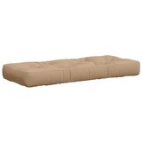  Jastučić za palete VIANEN 100% poliester Pijesak - Pijesak 120 x 50 x 12 cm | shoptok.hr