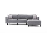 Atelier Del Sofa ugaona garnitura Kale Linen Right Grey | ePonuda.com