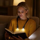 Izoxis LED svjetiljka za čitanje oko vrata, punjiva USB-C | shoptok.hr
