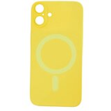 Magsafe silikonska maska color za iphone 16/ žuta Cene