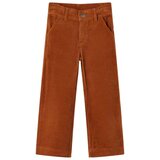  Dječje hlače od samta boja konjaka 104 | shoptok.hr